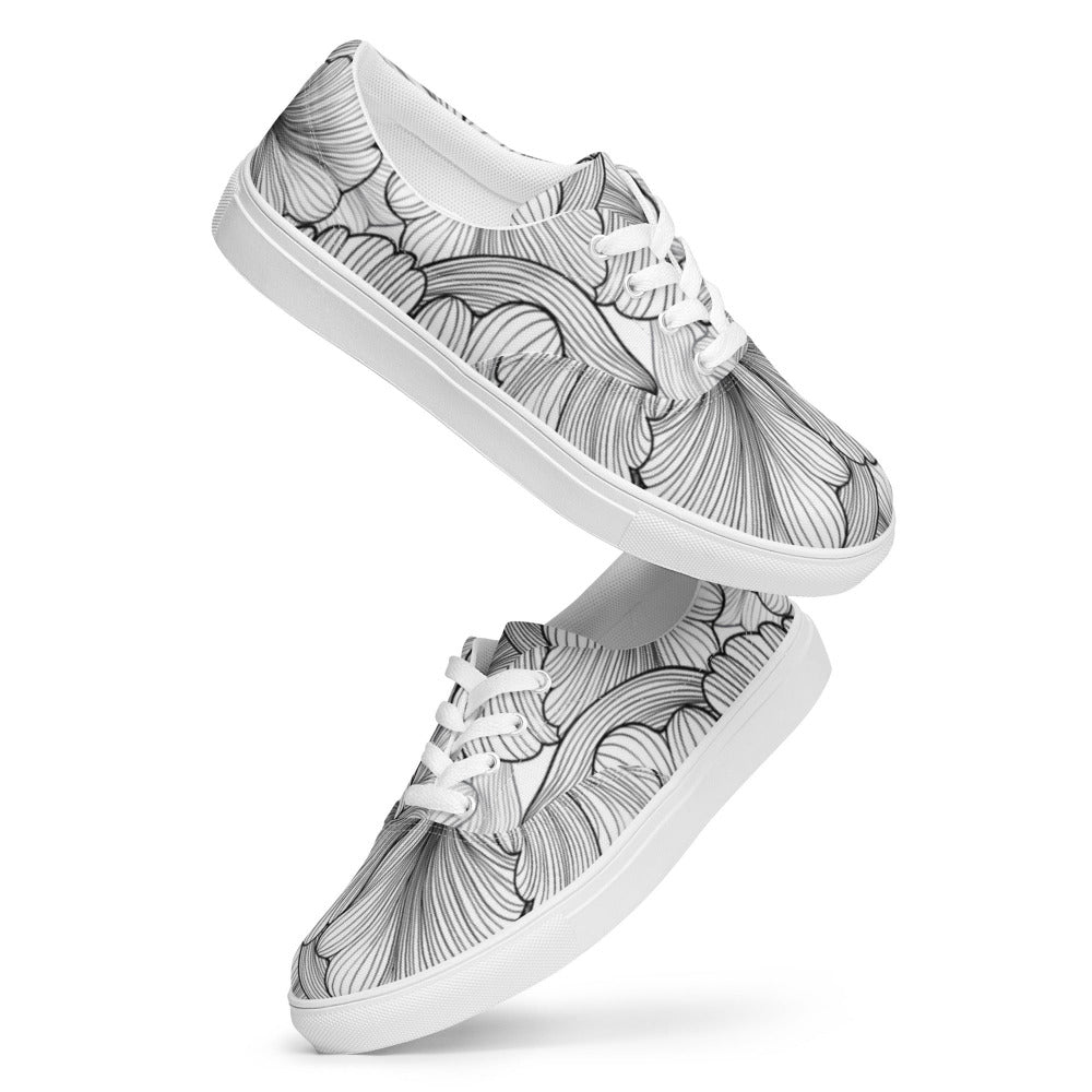 Flowing Petals Women's Sneakers - https://ascensionemporium.net